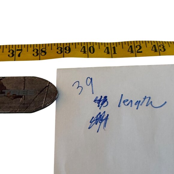 Realtree Mens Camouflage Belt With Metal Buckle 39" Length Durable For Outdoor A - Picture 5 of 5